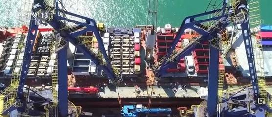 機械裝備進出口領(lǐng)航，我國對'一帶一路'沿線國家貿(mào)易增長強勁